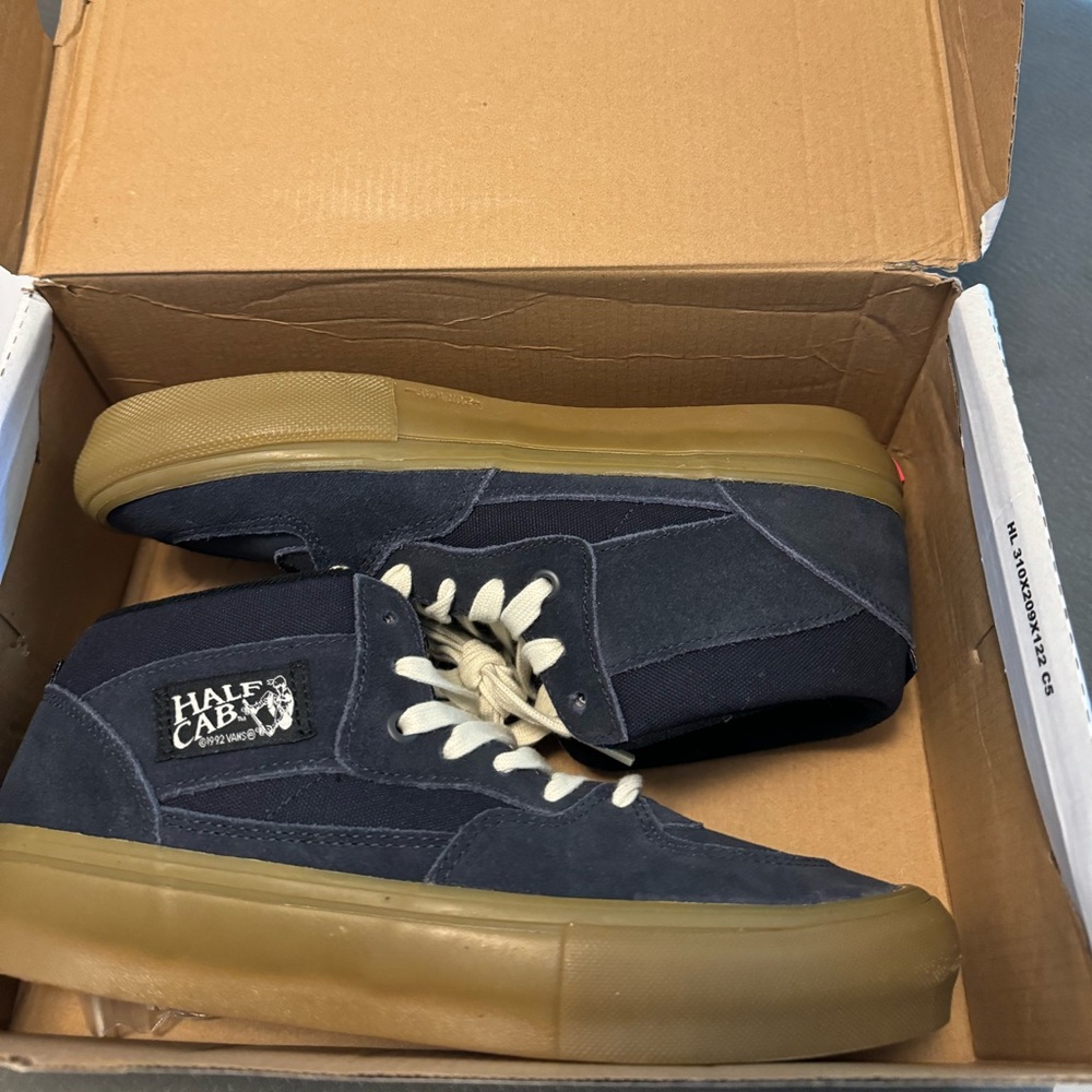Vans Half Cab Pro skate shoes.
